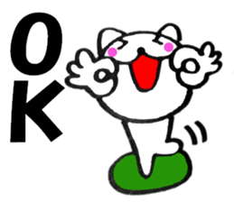 Words to used cat4 sticker #13564564