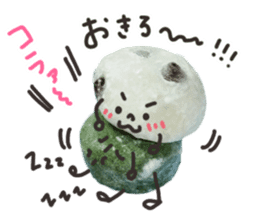 Real Japanese WAGASHI DAIFUKU sticker #13564698