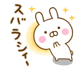 Rabbit Usahina praise sticker #13564719
