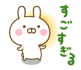 Rabbit Usahina praise sticker #13564721