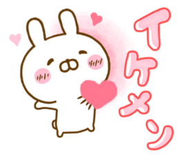 Rabbit Usahina praise sticker #13564728