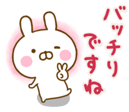 Rabbit Usahina praise sticker #13564738