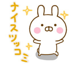 Rabbit Usahina praise sticker #13564739