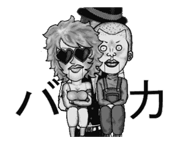 Ventriloquist in the film sticker #13565266