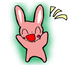 Rabbit Rabi-chan sticker #13565326