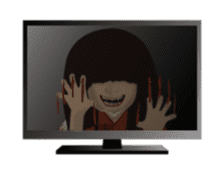 Horror Sticker which works4 sticker #13565364