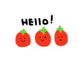 Fruits and vegetables daily sticker #13565374