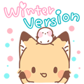 Fox and winter version (New Year)