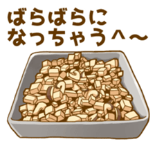 Matsutake and girl 2 sticker #13566609