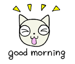 manmaru coco cat 3 (winter) sticker #13566670