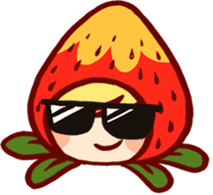 Strawberrymoji sticker #13567277