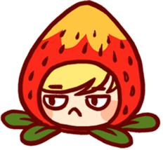 Strawberrymoji sticker #13567281