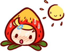Strawberrymoji sticker #13567285