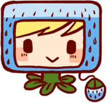 Strawberrymoji sticker #13567292
