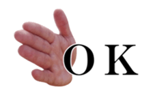 A Right Hand sticker #13567403