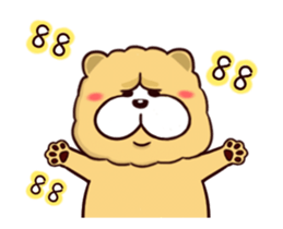 Chow Chow owen animated stickers sticker #13567455