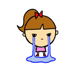 It is a spoilt child in cool sticker #13567547