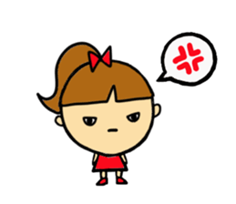 It is a spoilt child in cool sticker #13567549