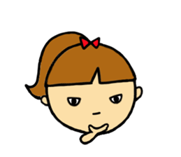 It is a spoilt child in cool sticker #13567558