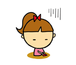 It is a spoilt child in cool sticker #13567560