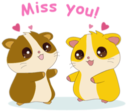 Lovely Guinea Pigs sticker #13567794