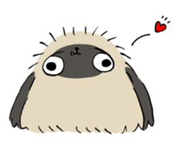 Peki-chan The Pekingese Vol.1 sticker #13567899