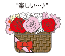 "Happy Bouquet" sticker #13568004