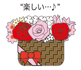 "Happy Bouquet" sticker #13568004