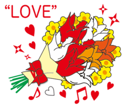 "Happy Bouquet" sticker #13568012