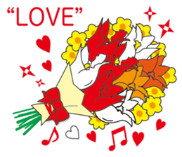 "Happy Bouquet" sticker #13568012