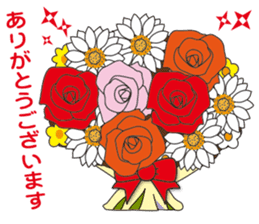 "Happy Bouquet" sticker #13568015