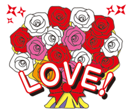 "Happy Bouquet" sticker #13568020