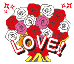 "Happy Bouquet" sticker #13568020