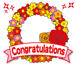 "Happy Bouquet" sticker #13568030