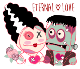 "Cute Horror Holidays Special" sticker #13568282