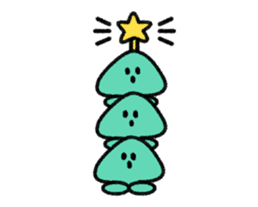 Eccentricities of fir tree sticker #13568669