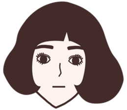 Raffaella retro version. sticker #13568680