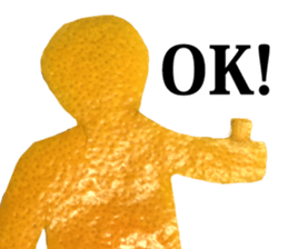 Live-action version Kawada's oranges. sticker #13568694