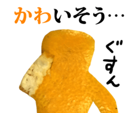 Live-action version Kawada's oranges. sticker #13568706