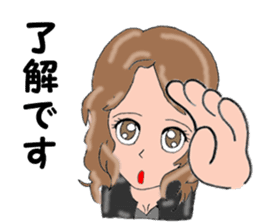 I LOVE American Motorcycle!! for GIRL sticker #13568903