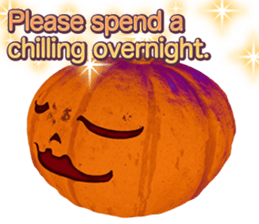 Lovely Halloween ~Cute Pumpkin~English sticker #13569052