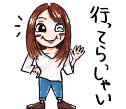 Michiko' sticker #13569624
