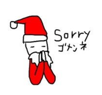 Santa to irritate the hostesses sticker #13569656