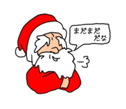 Santa to irritate the hostesses sticker #13569658