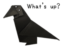 THE origami English ver. sticker #13569670