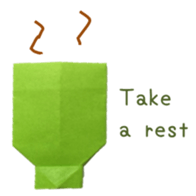 THE origami English ver. sticker #13569675