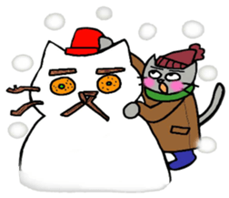 Winter of Nekokun sticker #13570365