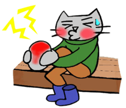 Winter of Nekokun sticker #13570366