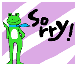To you of the frog enthusiast sticker #13570749