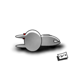 Saki of the rabbit sticker #13571057